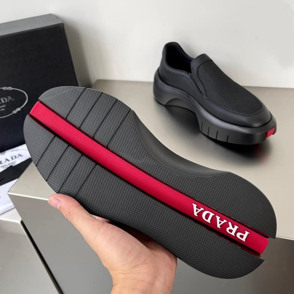 Prada Slip-on Black Shoe