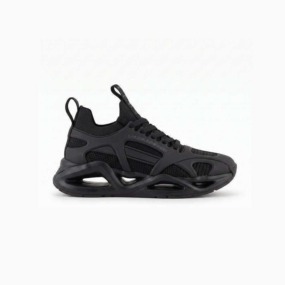 EA7 Emporio Armani Infinity Cage "Triple Black" Sneaker