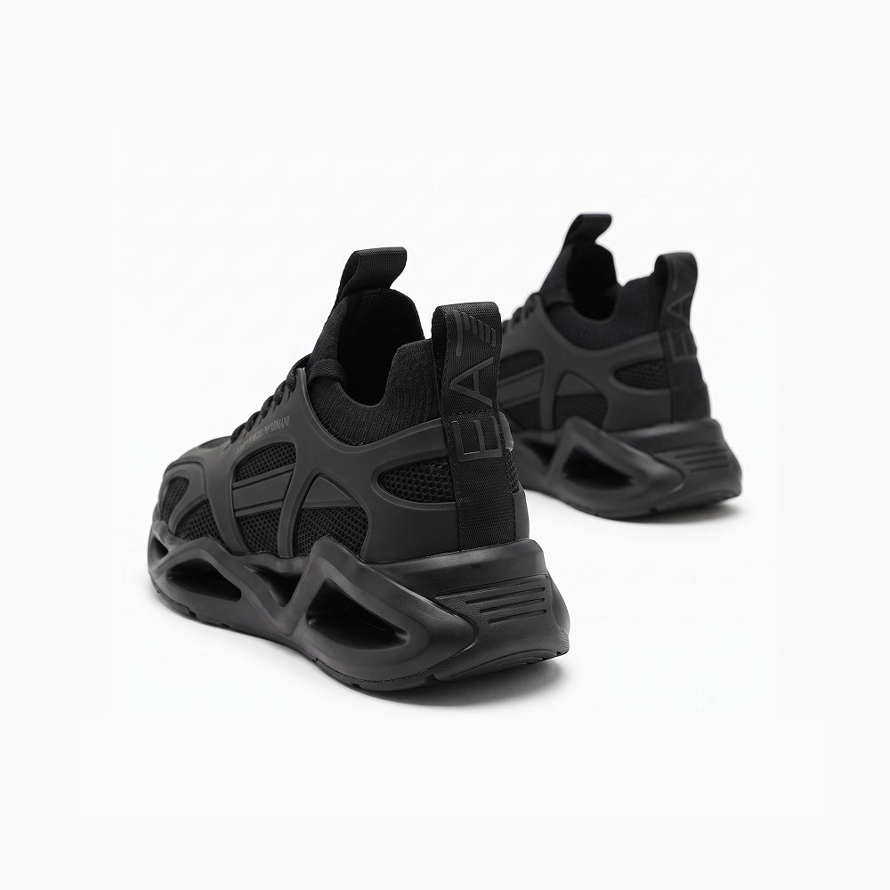 EA7 Emporio Armani Infinity Cage "Triple Black" Sneaker