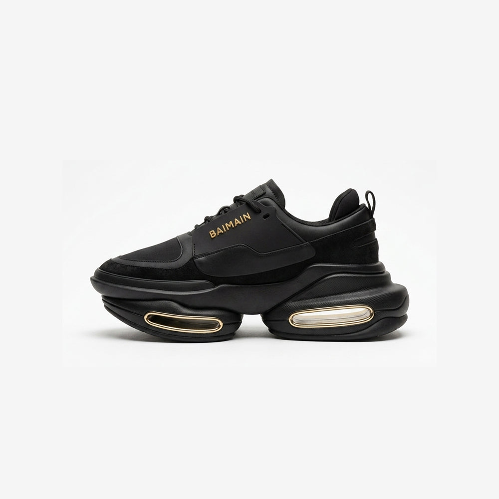 Balmain B-Bold Low-Top Sneaker Black
