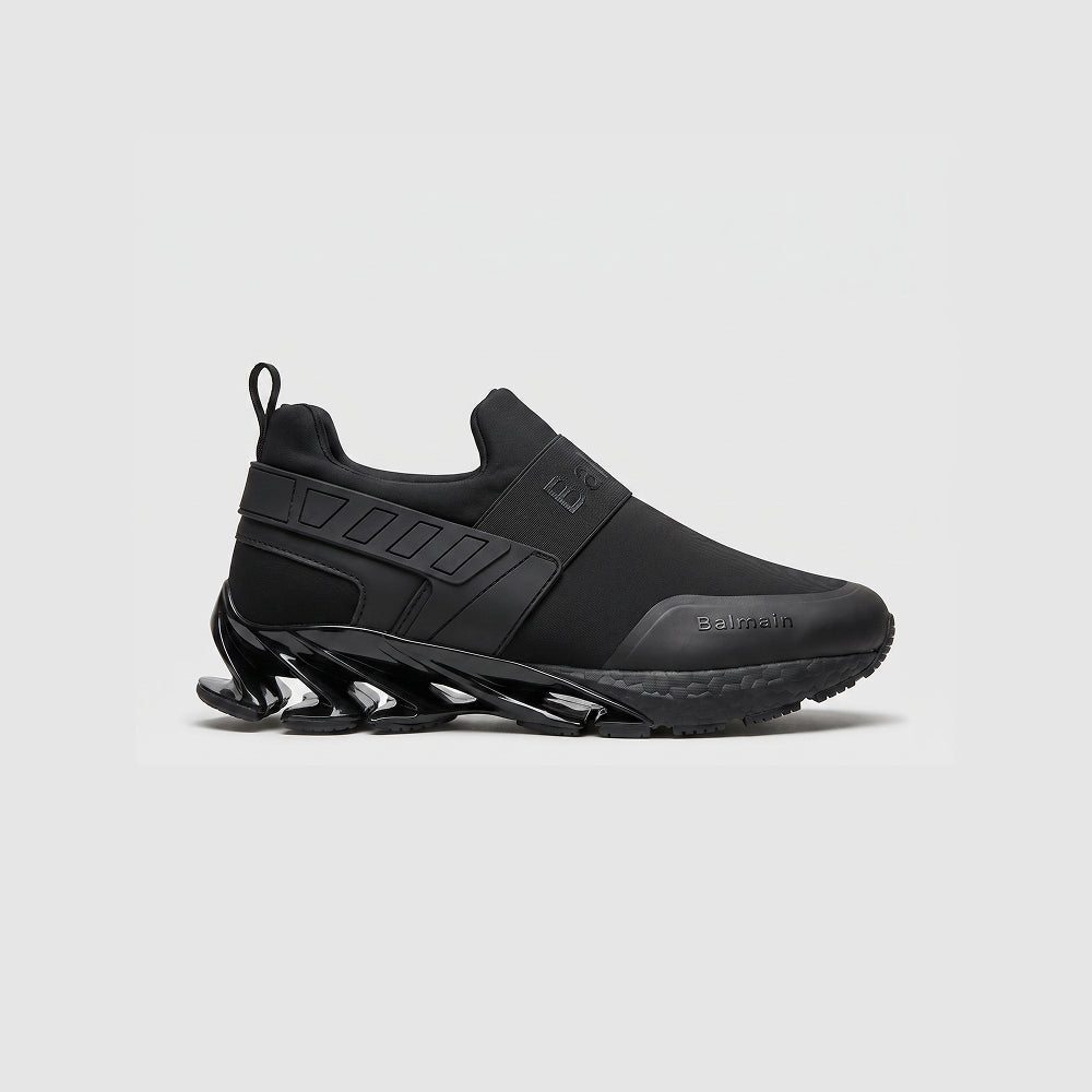 Balmain Slip on Black Sneakers