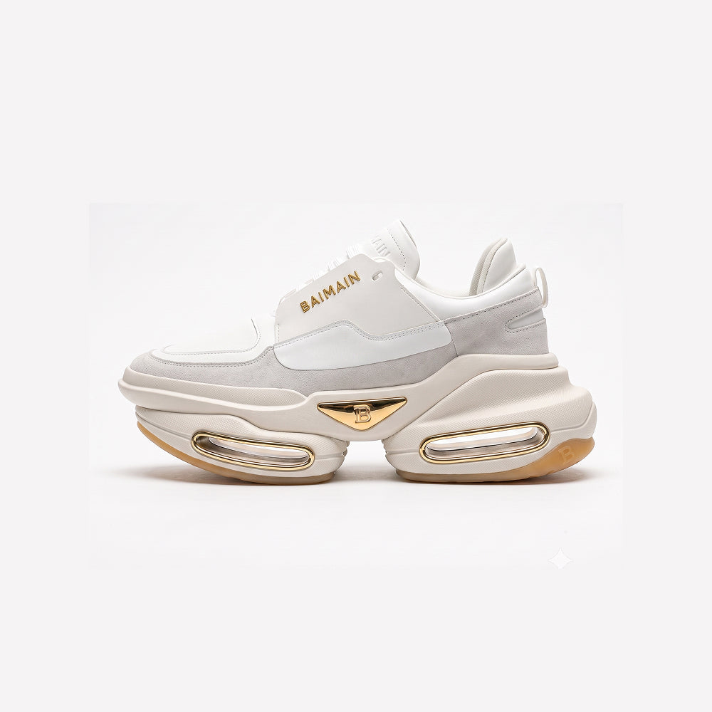Balmain B-Bold Low-Top Sneaker White