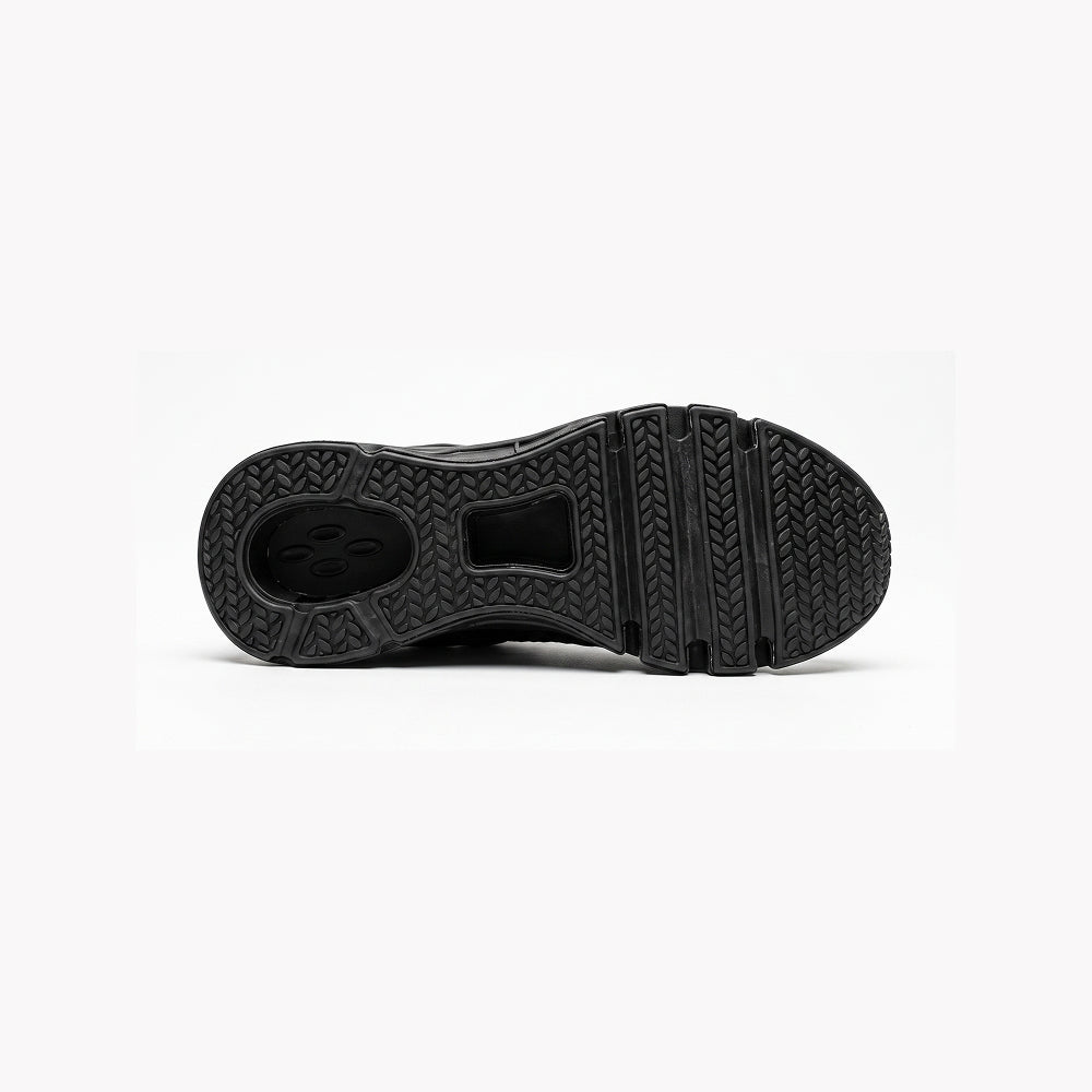 Black Velcro Running Shoe