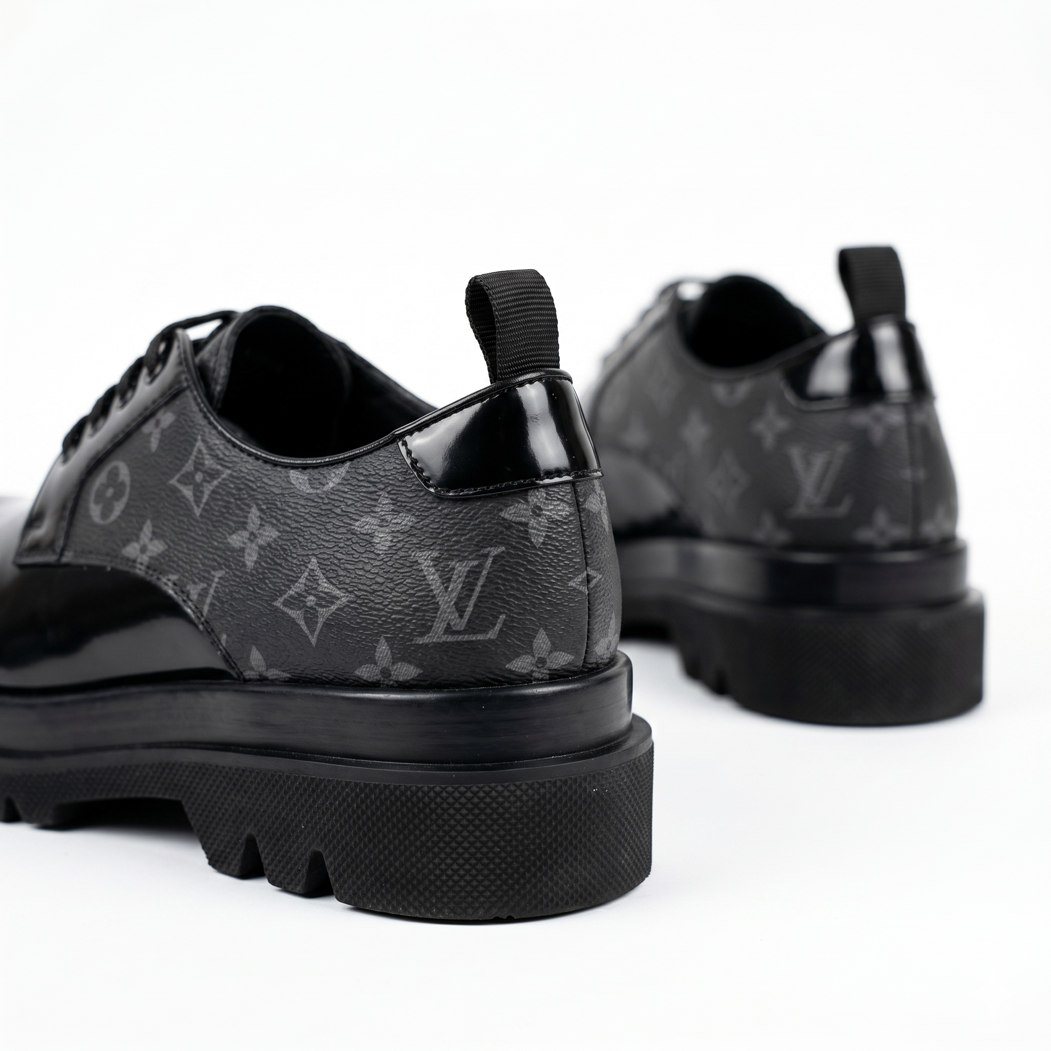 LV Chunky Vernier Lace Up Shoes