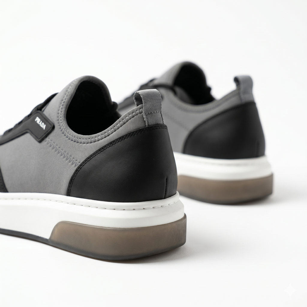 Prada Slip-on Neo Sneaker - Grey
