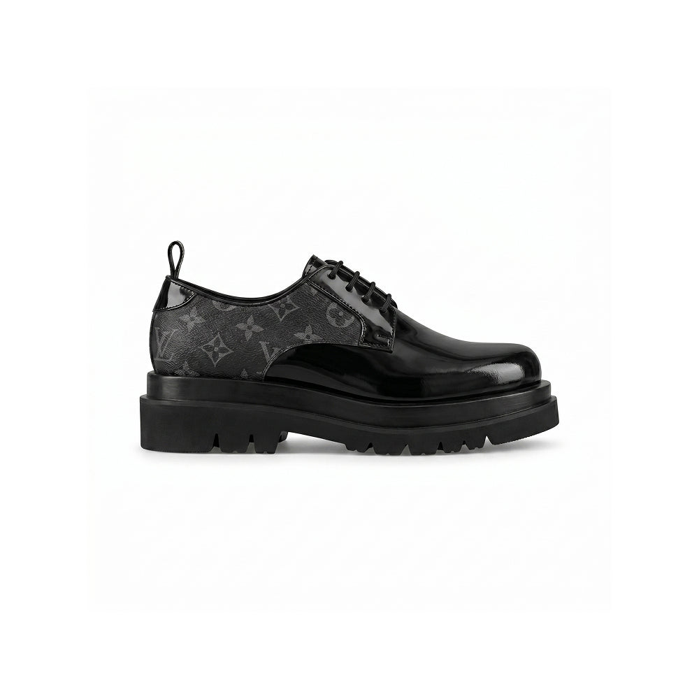 LV Chunky Vernier Lace Up Shoes