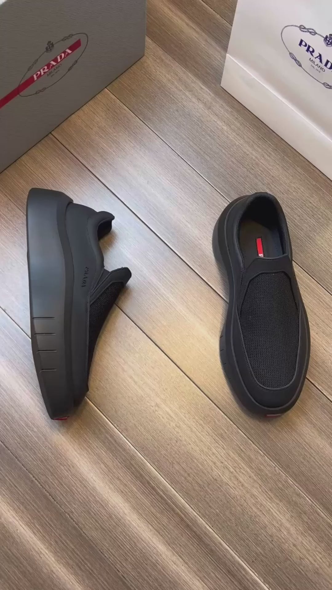 Prada Slip-on Black Shoe