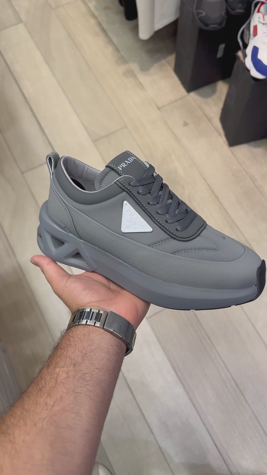 Prada Casual Sneaker - Grey