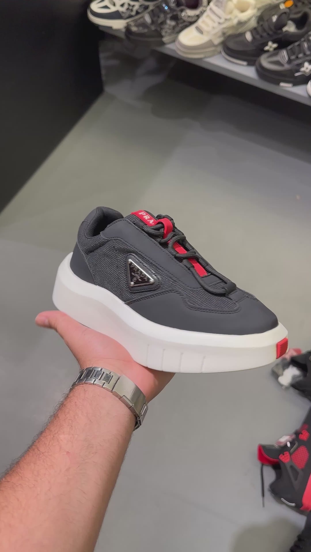 Prada Gray Cloud