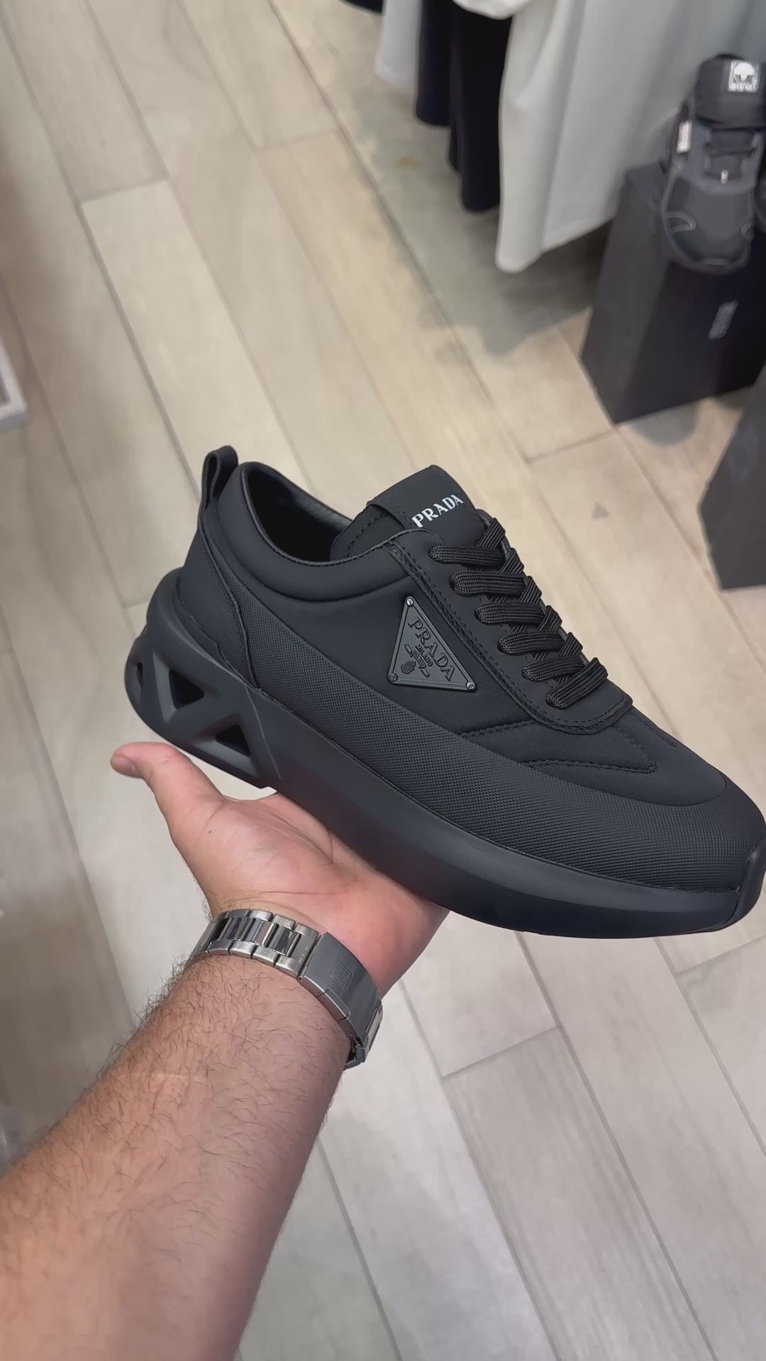 Prada Casual Sneaker - Black