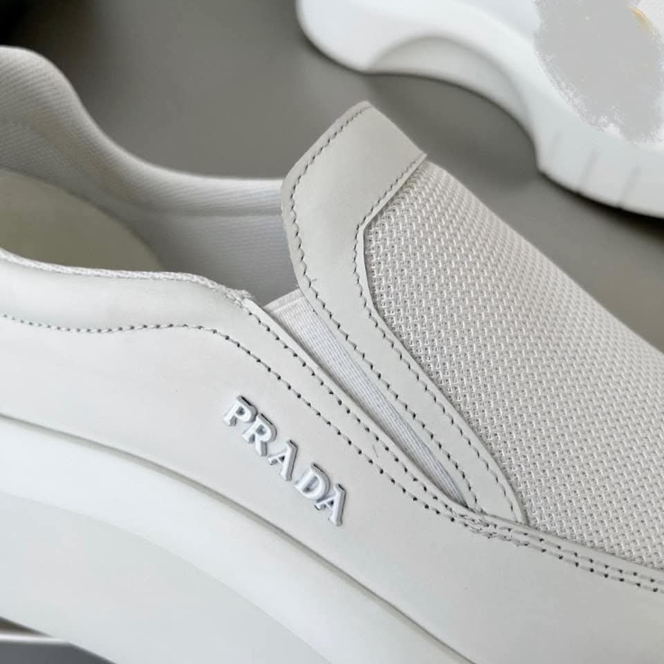 Prada Slip-on White Shoe