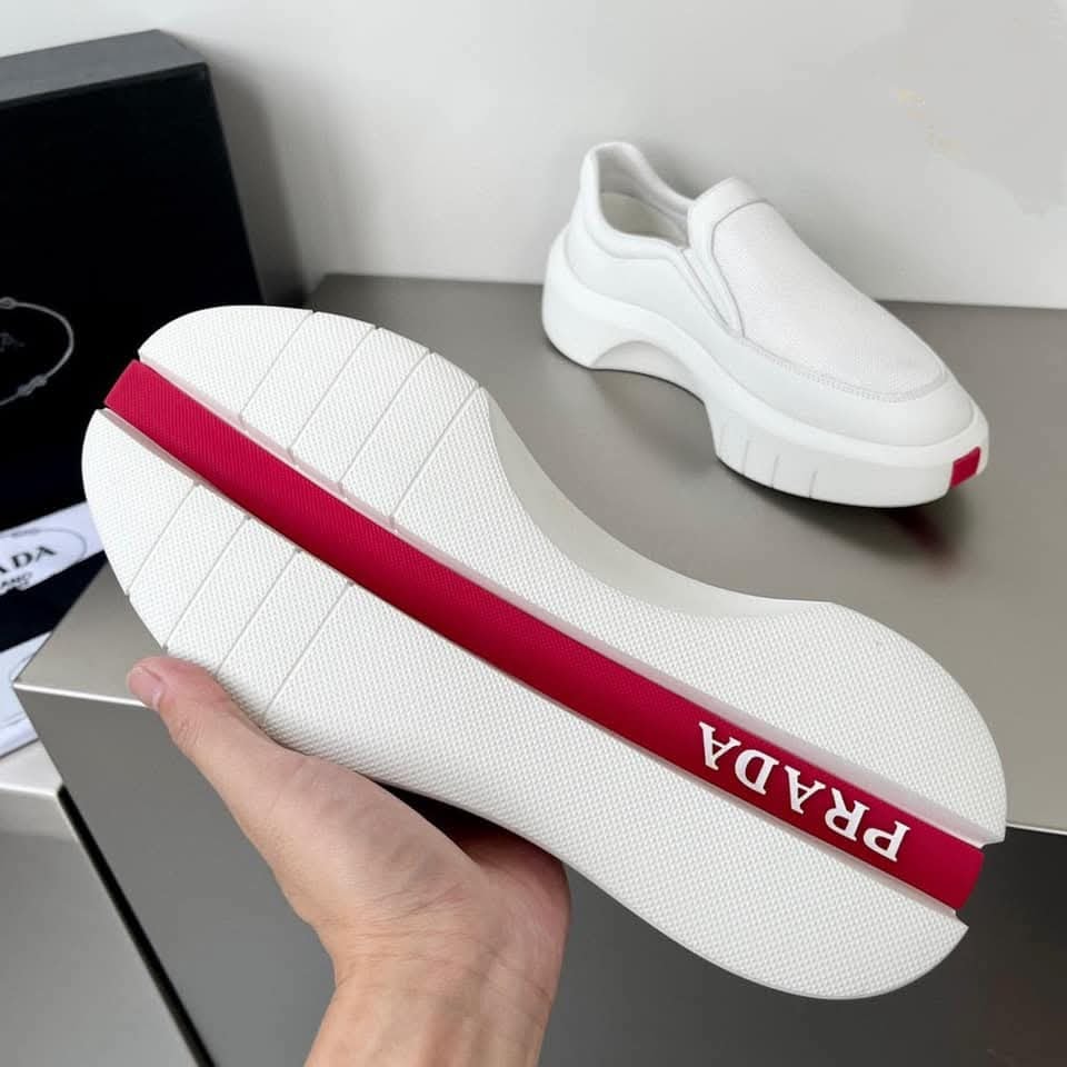 Prada Slip-on White Shoe