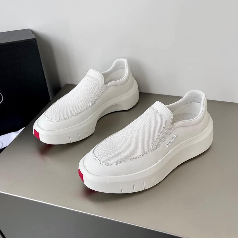 Prada Slip-on White Shoe