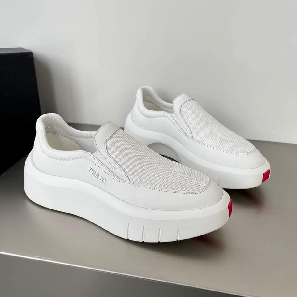 Prada Slip-on White Shoe